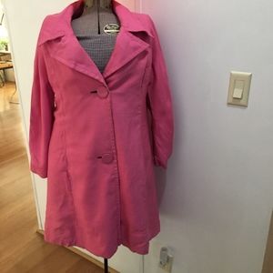 Marguerite Rubel Retro Swing Jacket Silk Blend